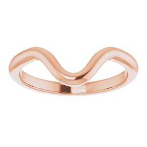 14K Rose Band for 10x5 mm Marquise Ring - BN & CO JEWELRY