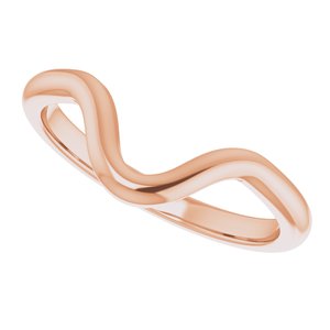 14K Rose Band for 10x5 mm Marquise Ring - BN & CO JEWELRY