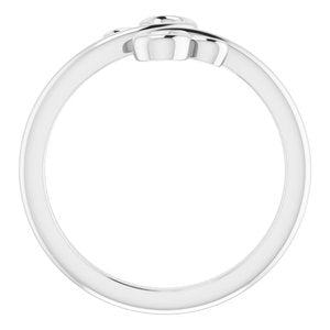 Sterling Silver Freeform Bypass Ring - BN & CO JEWELRY