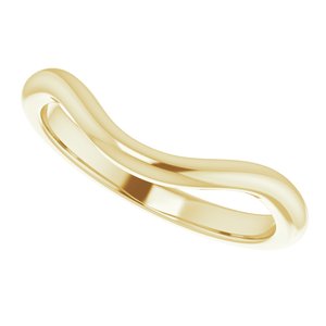 14K Yellow Band for 12x8 mm Pear Ring - BN & CO JEWELRY