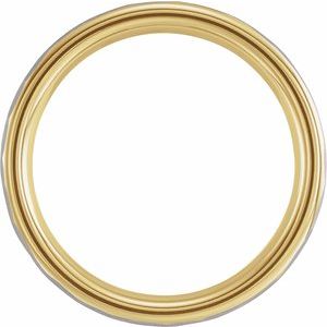 18K Yellow Gold PVD Tungsten 6 mm Band Size 12.5 - BN & CO JEWELRY