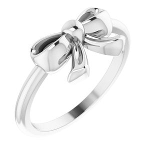 Sterling Silver Bow Ring - BN & CO JEWELRY