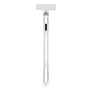 14K White .0075 CT Diamond Stackable Honeycomb Ring - BN & CO JEWELRY