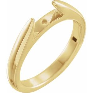 14K Yellow 5 mm span CLIQÂ® Hinged Adjustable Peg Shank Size 5 - BN & CO JEWELRY