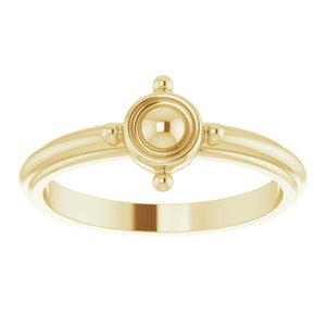 14K Yellow Compass Ring - BN & CO JEWELRY