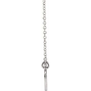 Sterling Silver 20x10 mm Oval 18" Necklace - BN & CO JEWELRY