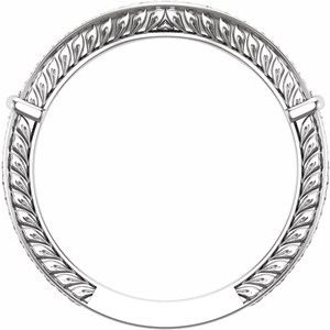 14K White 1/8 CTW Matching Diamond Band - BN & CO JEWELRY