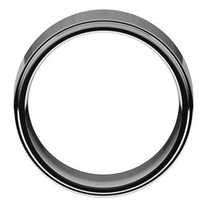 Platinum 10 mm Flat Comfort Fit Edge Band Size 10 - BN & CO JEWELRY