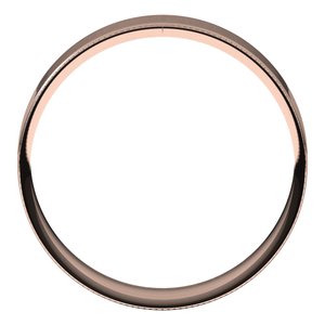 14K Rose 5 mm Milgrain Flat Comfort Fit Edge Band Size 6.5 - BN & CO JEWELRY
