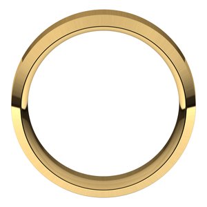 14K Yellow 8 mm Beveled-Edge Comfort-Fit Band Size 10.5 - BN & CO JEWELRY