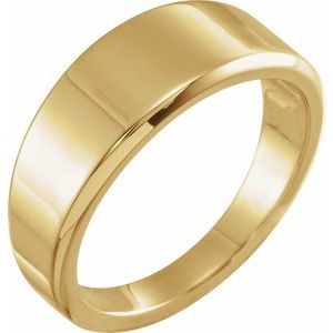 14K Yellow Tapered Stackable Ring - BN & CO JEWELRY