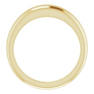 14K Yellow 4 mm Petite Dome Ring - BN & CO JEWELRY