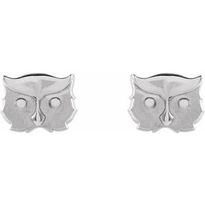 Tiny Owl Earrings - BN & CO JEWELRY