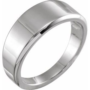 14K White Tapered Stackable Ring - BN & CO JEWELRY
