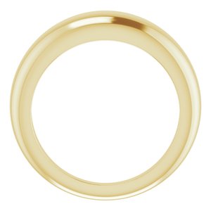 14K Yellow 6 mm Petite Dome Ring - BN & CO JEWELRY