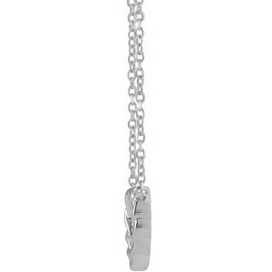 Sterling Silver 10.25x9.52 mm Heart 18" Necklace - BN & CO JEWELRY