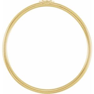14K Yellow Stackable Star Ring Size 8 - BN & CO JEWELRY