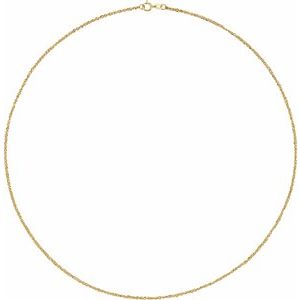14K Yellow 1.7 mm Diamond-Cut Singapore 20" Chain - BN & CO JEWELRY