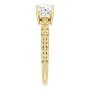 14K Yellow 1 CTW Diamond 3-Stone Anniversary Band - BN & CO JEWELRY