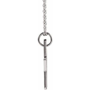 Sterling Silver 18x18 mm Star 16-18" Necklace - BN & CO JEWELRY
