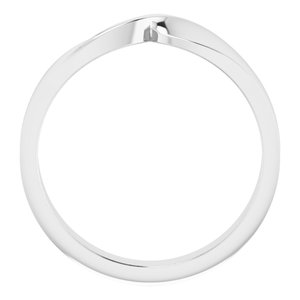 14K White 5 mm Stackable Twist Ring - BN & CO JEWELRY