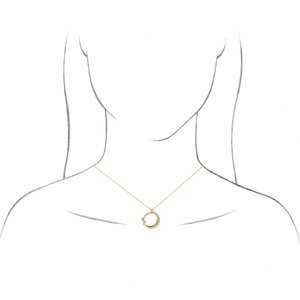 14K White 1/4 CTW Natural Diamond Crescent Moon 16-18" Necklace - BN & CO JEWELRY