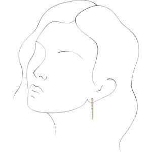 14K Yellow 1 3/4 CTW Lab-Grown Diamond Earrings - BN & CO JEWELRY