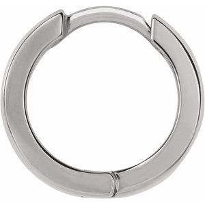 Sterling Silver 10 mm Huggie Hoop Earring - BN & CO JEWELRY