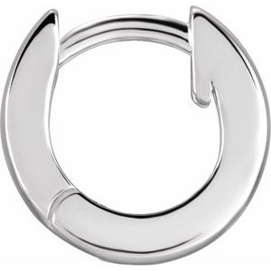 Sterling Silver 9.5 mm Huggie Earring - BN & CO JEWELRY