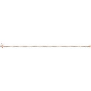 14K Rose 1 CTW Lab-Grown Diamond Line 7 1/4" Bracelet - BN & CO JEWELRY