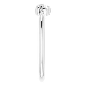 Sterling Silver Stackable Knot Ring - BN & CO JEWELRY