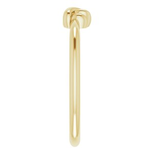 14K Yellow Stackable Knot Ring - BN & CO JEWELRY