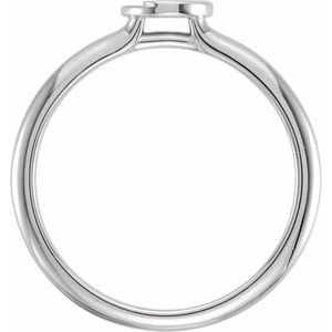 Sterling Silver Stackable Yin Yang Ring - BN & CO JEWELRY