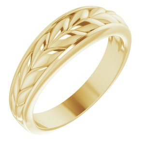 14K Yellow Braided Ring - BN & CO JEWELRY
