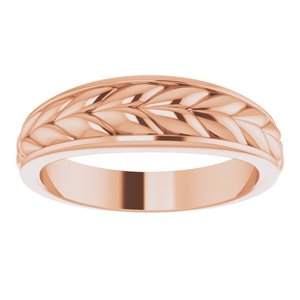 14K Rose Braided Ring - BN & CO JEWELRY