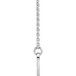 Sterling Silver Mother & Son Stick Figure Family 18" Necklace - BN & CO JEWELRY