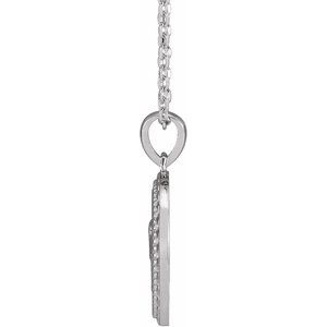 Sterling Silver Elephant Disc 16-18" Necklace - BN & CO JEWELRY