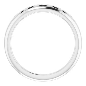 Sterling Silver .015 CTW Diamond Moon Phase Ring - BN & CO JEWELRY