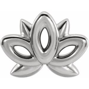 Sterling Silver Lotus Earring - BN & CO JEWELRY