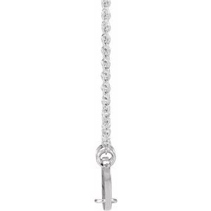 Sterling Silver 2-Disc Engravable Family Disc 18" Necklace - BN & CO JEWELRY