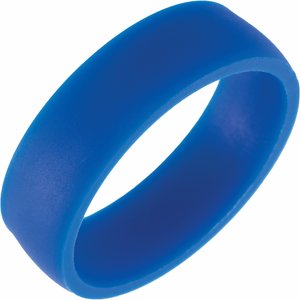Royal Silicone Dome Comfort-Fit Band Size 6 - BN & CO JEWELRY