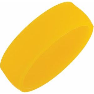 Yellow Silicone Dome Comfort-Fit Band Size 8 - BN & CO JEWELRY