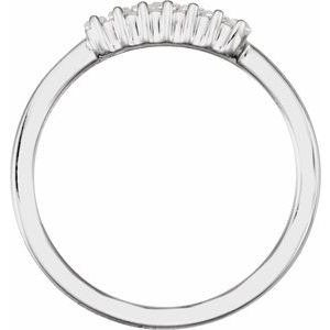 14K White 1/3 CTW Lab-Grown Diamond Ring - BN & CO JEWELRY