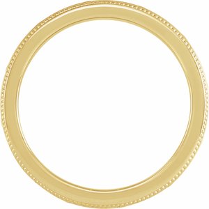 14K Yellow 6 mm Vine Inspired Band Size 10 - BN & CO JEWELRY