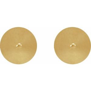 14K Yellow Spike Earrings - BN & CO JEWELRY