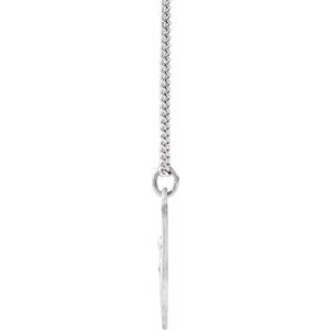 Sterling Silver 18 mm St. Anne Medal - BN & CO JEWELRY