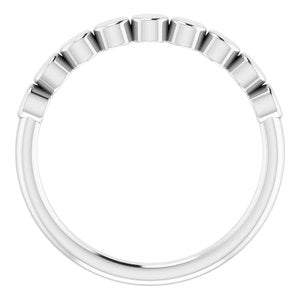 Sterling Silver Geometric Stackable Ring - BN & CO JEWELRY
