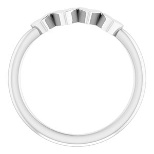 Sterling Silver 4-Heart Family Engravable Ring - BN & CO JEWELRY