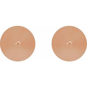 14K Rose Spike Earrings - BN & CO JEWELRY