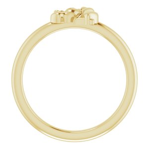 14K Yellow Youth Unicorn Ring - BN & CO JEWELRY